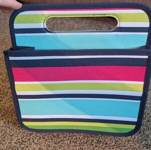 Thirty-One Striped Multi-Color Organizer